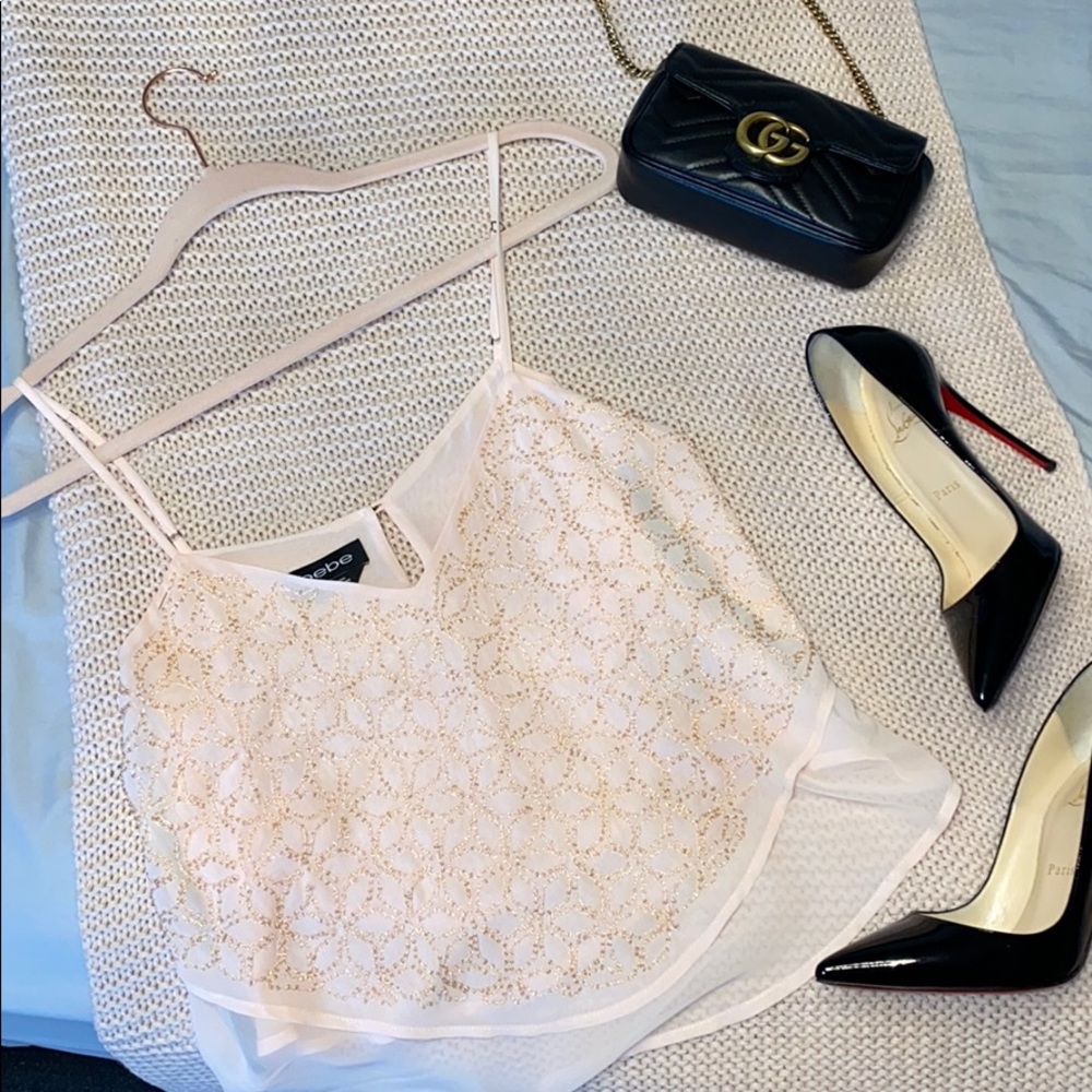 Bebe pink top